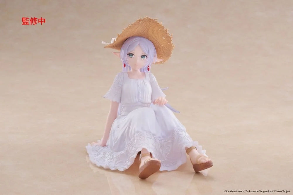 Frieren: Beyond Journey's End PVC Statue Desktop Cute Figure Frieren Summer Dress Ver. 13 cm